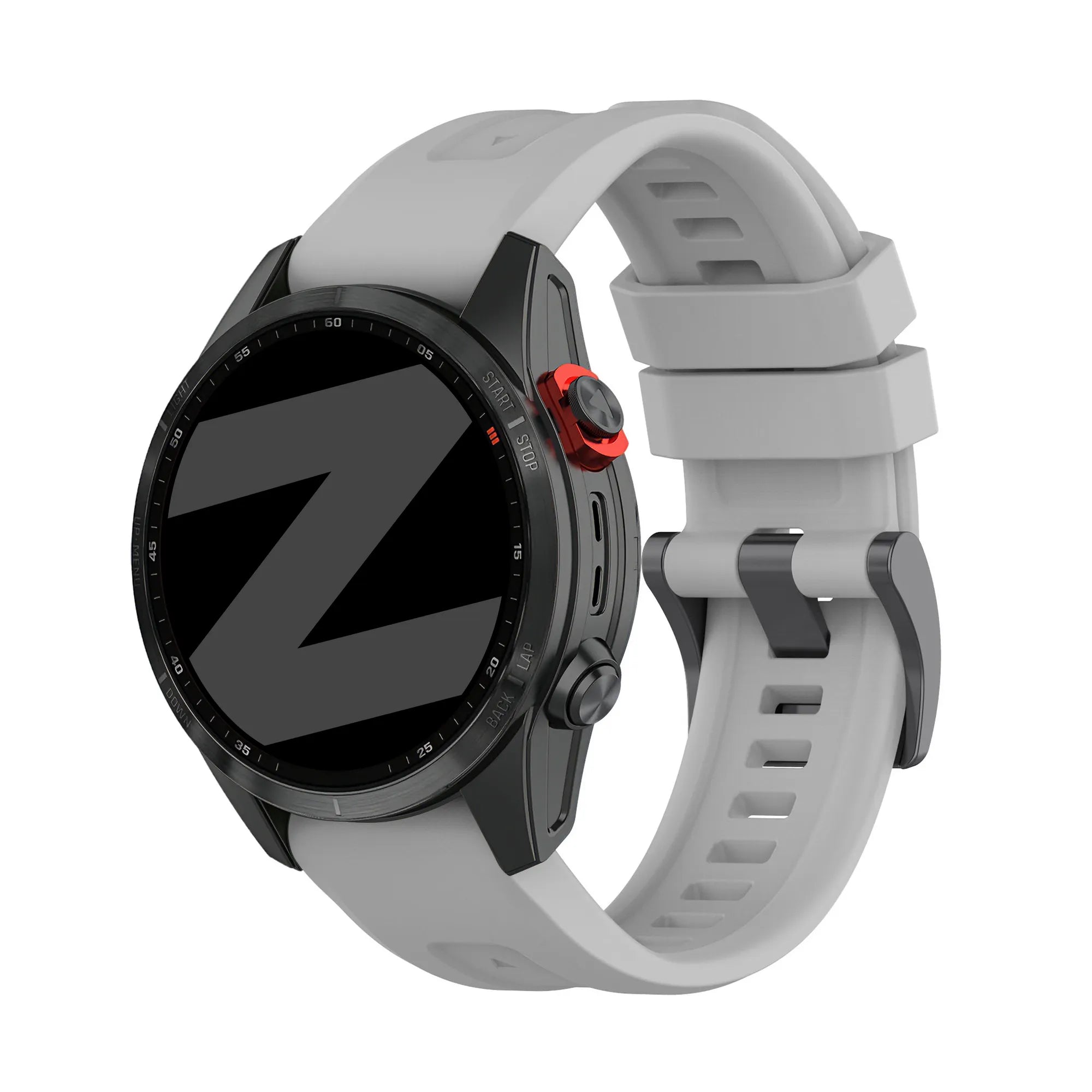 Bandz Garmin Descent G1 Silikonarmband 'Classic' (Grau)
