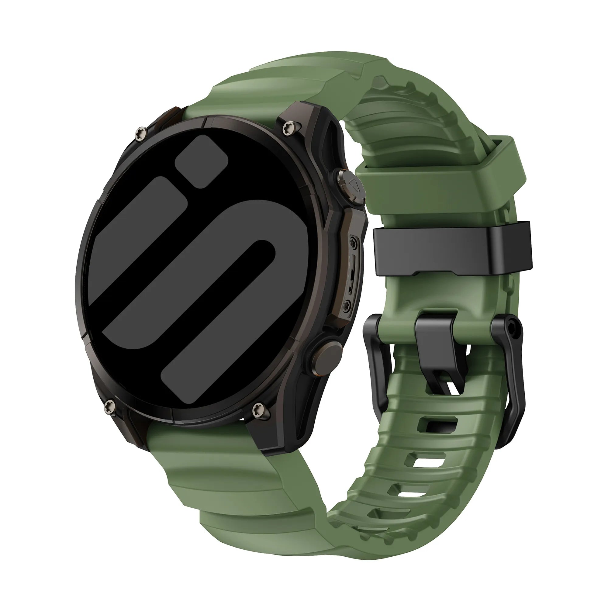 Garmin Approach S62 Trail Silikonarmband (Dunkel Grün)