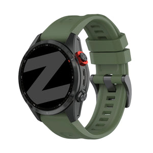 Bandz Garmin D2 Charlie Silikonarmband 'Classic' (Armee Grün)