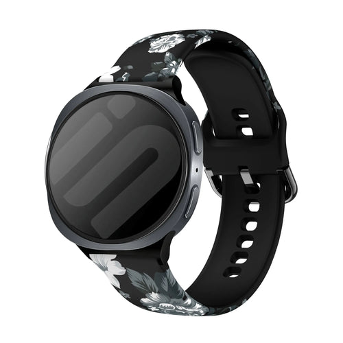 Samsung Galaxy Watch 8 - 44mm Grey Flower Armband
