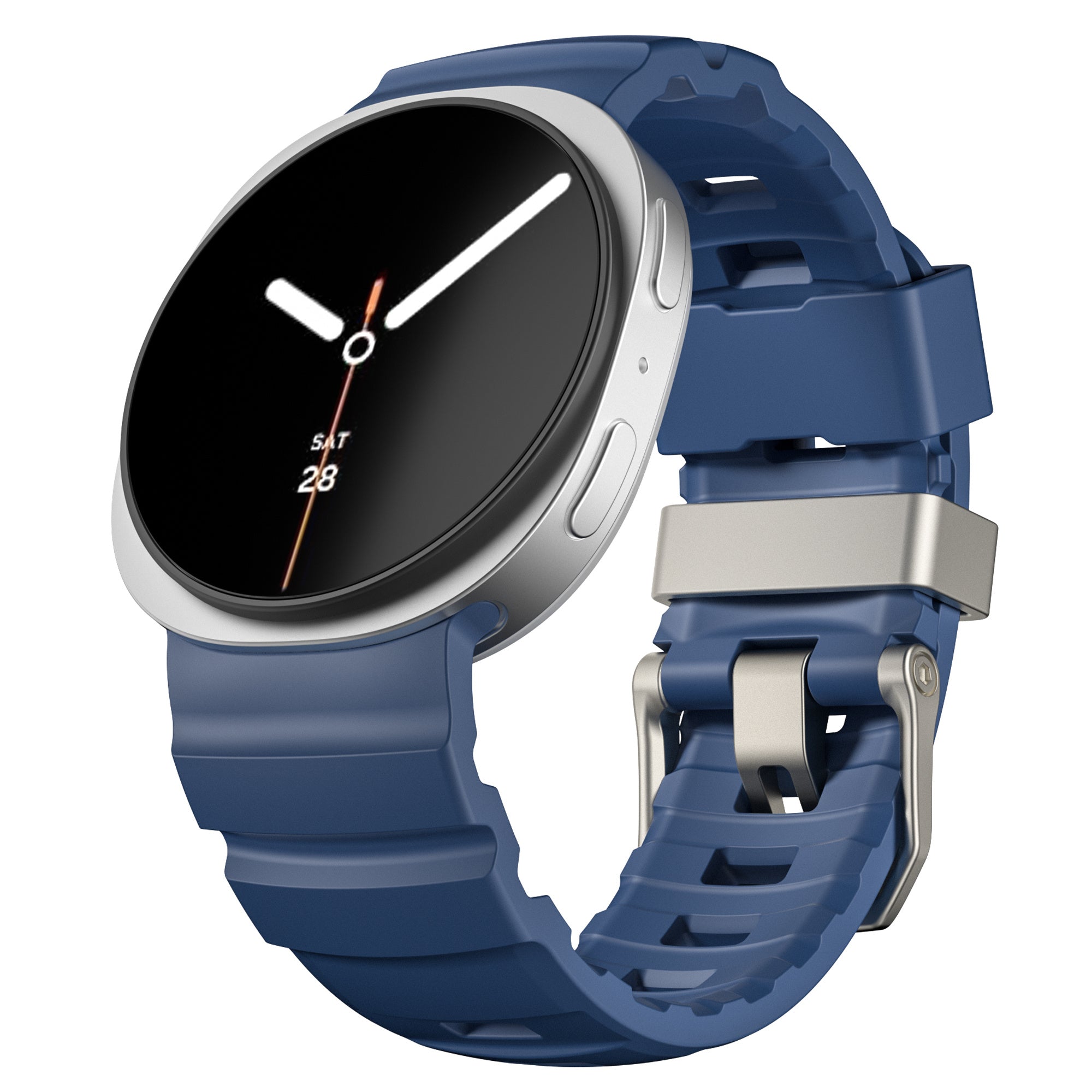Samsung Galaxy Watch 9 - 44mm Silikonarmband Extreme (Dunkelblau)