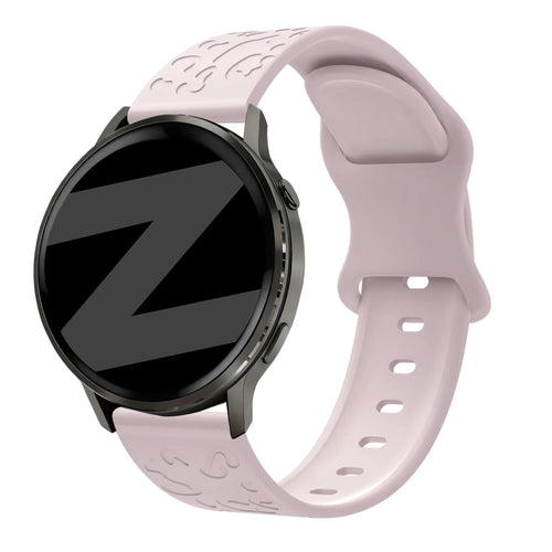 Bandz Garmin Venu 3s Silicone Strap 'Leopard' (Pink)