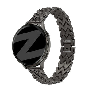 Bandz Garmin Venu 3s Metallarmband 'V-Type' (Schwarz)