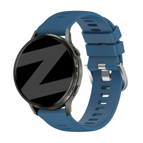 Bandz Garmin Venu 3s Silikonarmband 'Deluxe' (Blau)