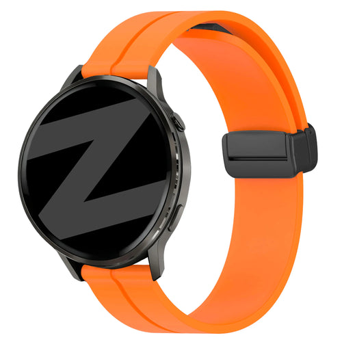 Bandz Garmin Venu 3 Silikonarmband mit D-Schnalle (Orange)