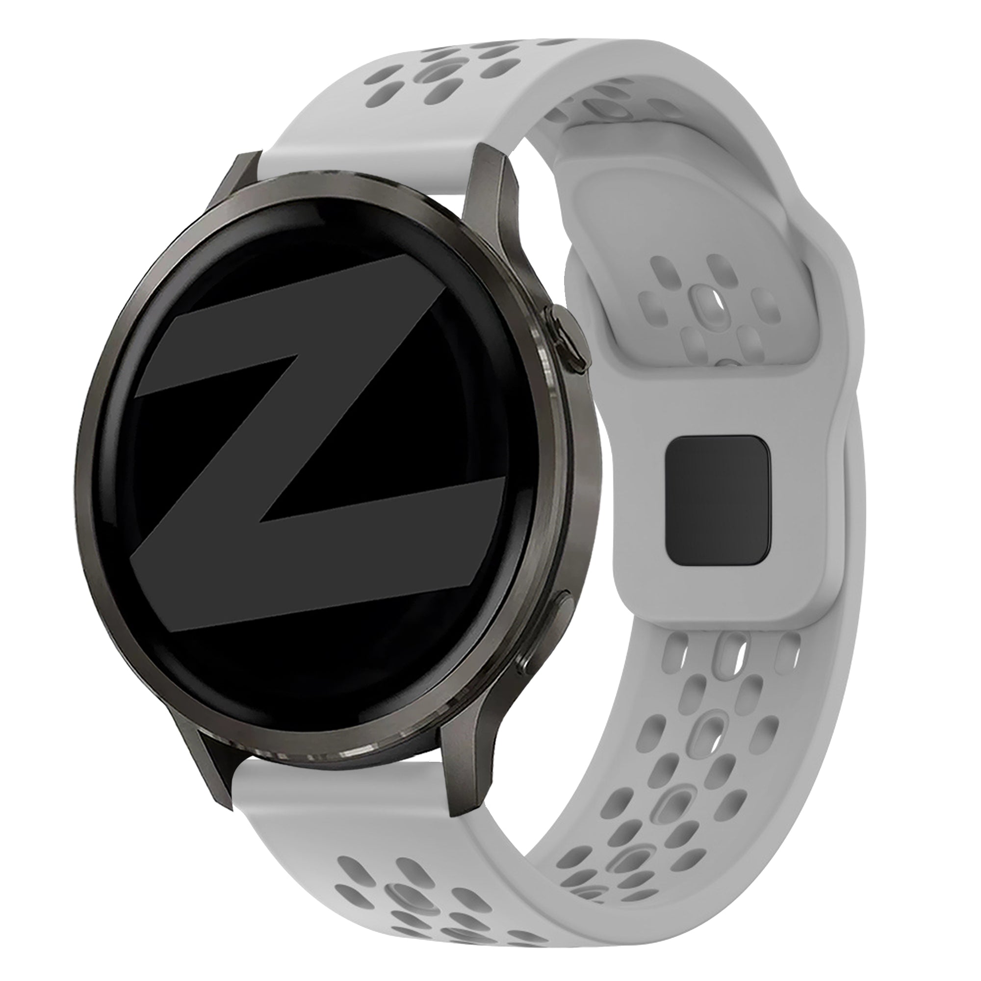 Bandz Garmin Vivoactive 5 Silikonarmband 'Air' (Grau)