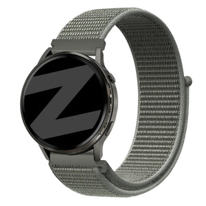 Bandz Garmin Vivomove 3 Nylon Loop Strap (Grey-Green)