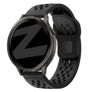 Bandz Garmin Forerunner 70 Silicone Strap 'Air' (Black)