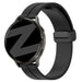 Bandz Garmin Vivoactive 5 Silikonarmband mit D-Schnalle (Schwarz)