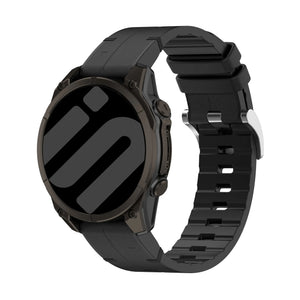 Amazfit T-Rex Ultra 2 Leather Hybrid Strap (Black)