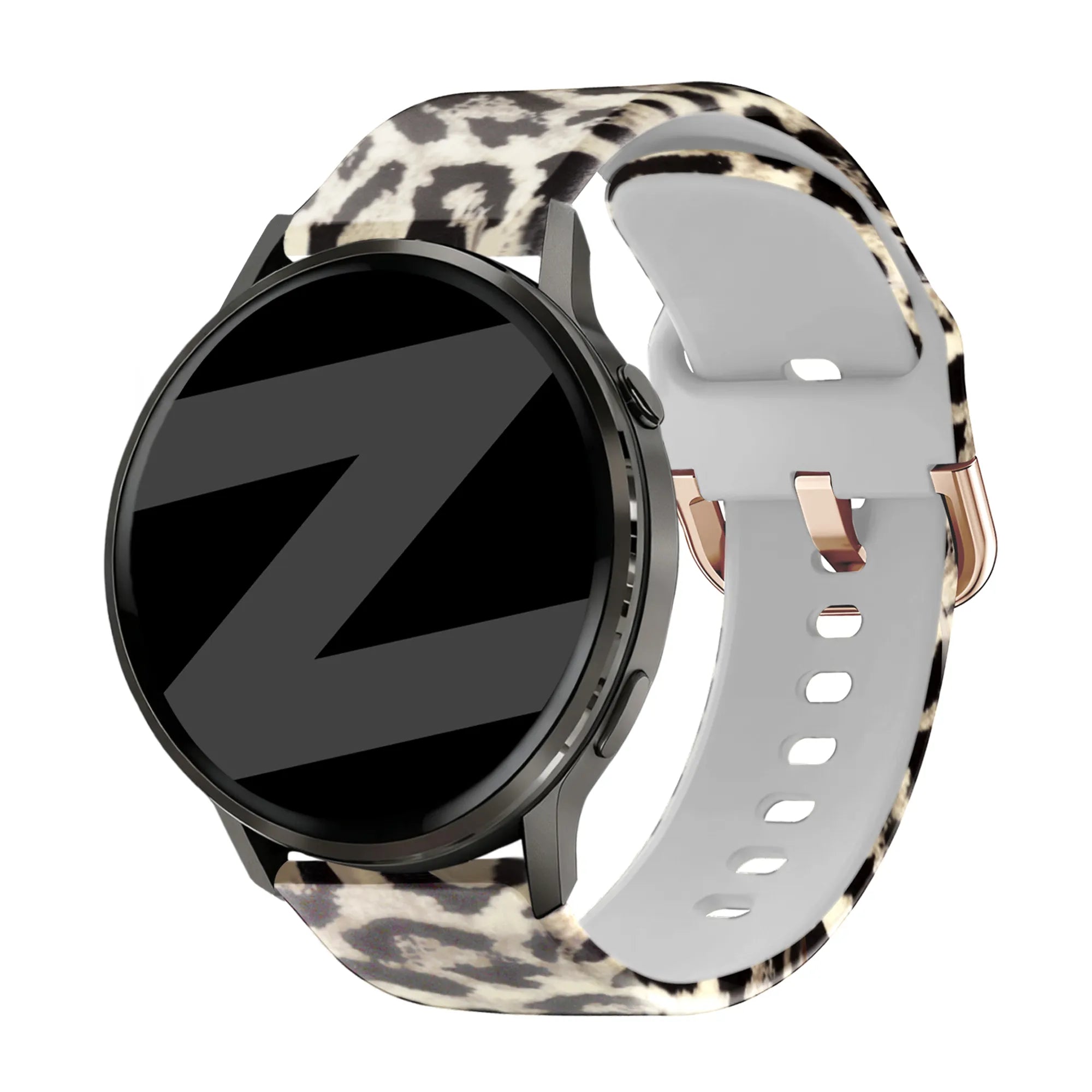 Bandz Garmin Forerunner 265s Silikonarmband 'Lucky Leopard'