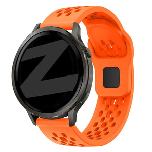 Bandz Garmin Venu 4 - 45mm Silicone Strap 'Air' (Orange)