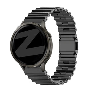 Bandz Fossil Gen 5e - 44mm Premium Steel Strap 'Ocean' (Black)