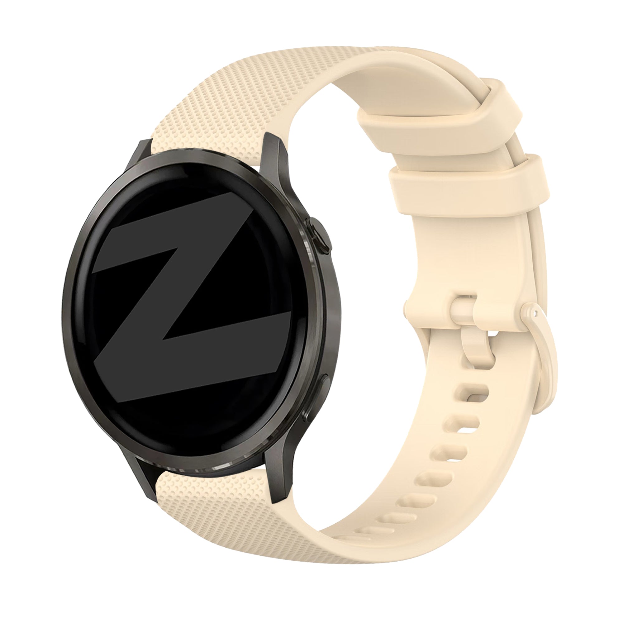 Bandz Garmin Venu SQ 2 Silicone Strap 'Premium' (Beige)