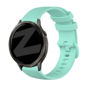 Bandz Garmin Vivomove Trend Silicone Strap 'Premium' (Aqua)