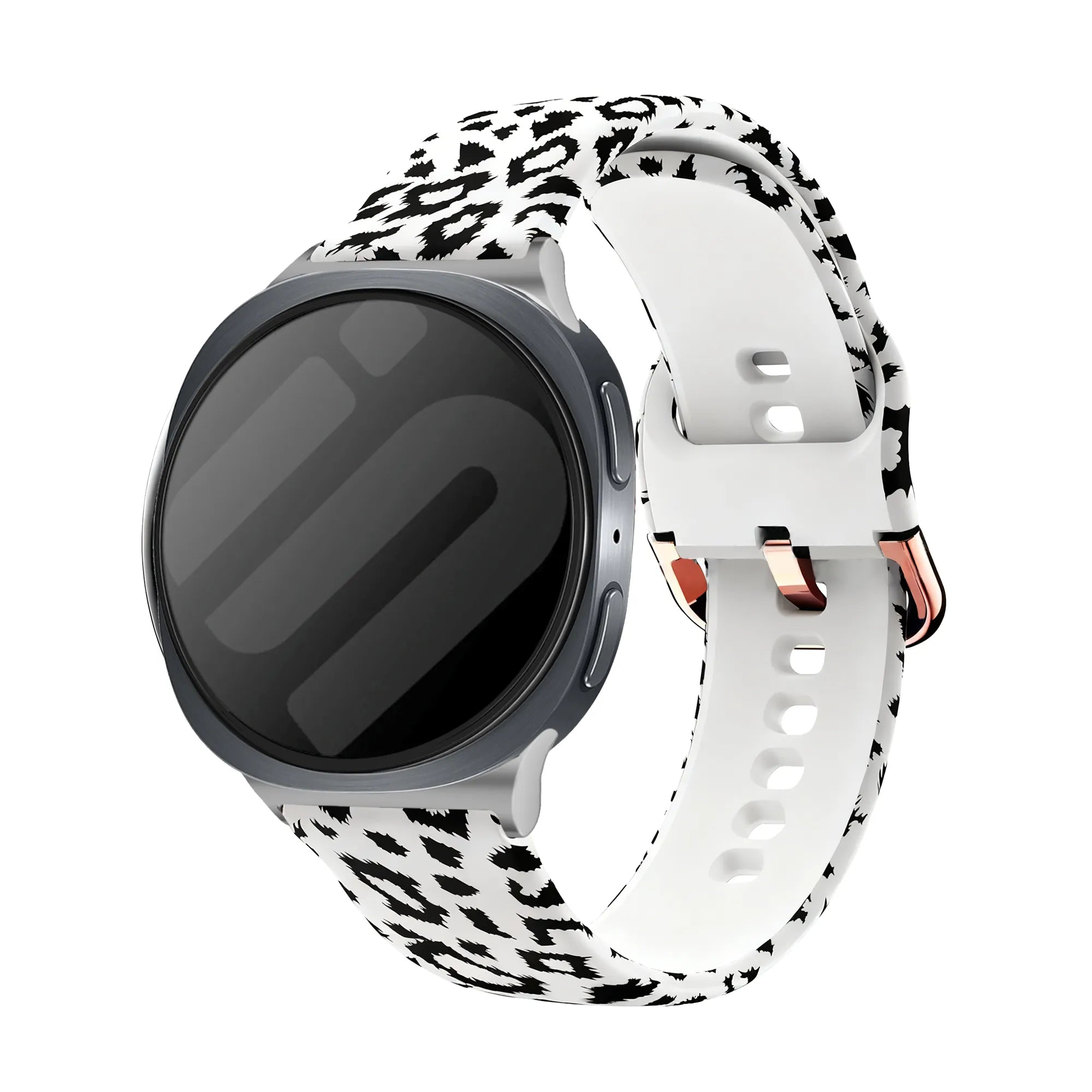 Samsung Galaxy Watch 8 - 40mm White Leopard Armband