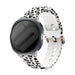 Samsung Galaxy Watch 8 - 40mm White Leopard Armband