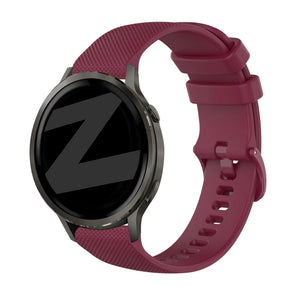 Bandz Garmin Forerunner 70 Silicone Strap 'Premium' (Wine Red)
