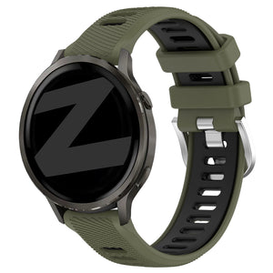 Bandz Garmin Venu 3s Sport Strap with Buckle (Olive Green/Black)