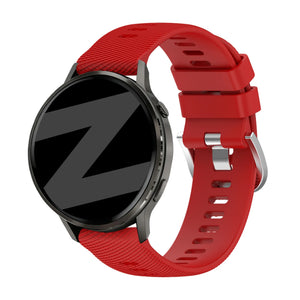 Bandz Garmin Venu 3s Silikonarmband 'Deluxe' (Rot)