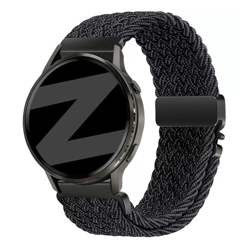 Bandz Garmin Venu 3 Geflochtenes Armband 'Parachute' (Graphit)