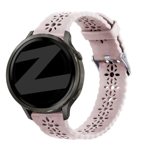 Bandz Garmin Forerunner 70 Silicone Strap 'Lace' (Pink)