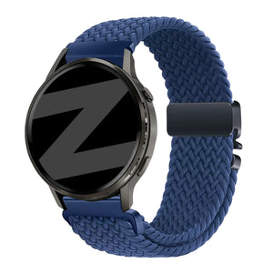 Bandz Garmin Vivomove Style Braided Strap 'Parachute' (Blue)