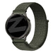 Bandz Garmin Forerunner 265s Nylon Loop Strap (Dark Green)