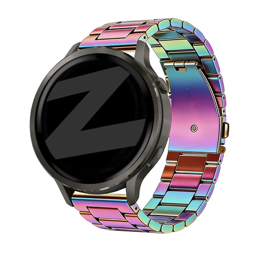 Bandz Garmin Venu 3s Steel Strap 'Classic' (Pearlescent)