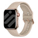 Apple Watch Silk Silikonarmband (Milk Tea)