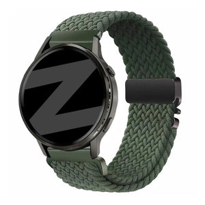 Bandz Garmin Venu 3 Geflochtenes Armband 'Parachute' (Grün)
