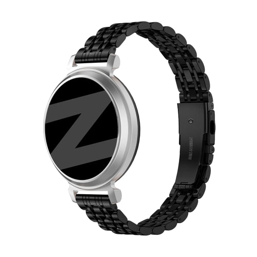Bandz Zenwatch Lily Steel Strap 'Deluxe' (Black)