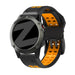 Bandz Garmin Instinct Schnalle Sportarmband (Schwarz/Orange)