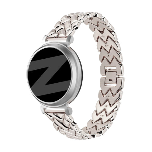 Bandz Garmin Lily 2 Metal Strap 'V-Type' (Starlight)