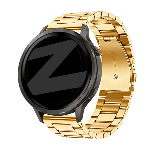 Bandz Garmin Vivoactive 3 Steel Strap 'Classic' (Gold)