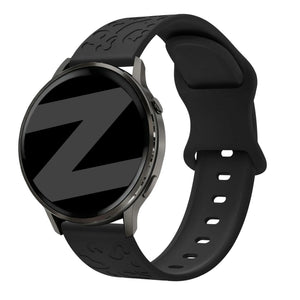 Bandz Garmin Vivoactive 5 Silicone Strap 'Leopard' (Black)
