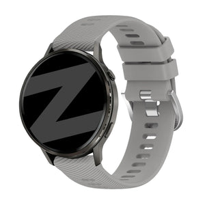 Bandz Garmin Venu 4 - 41mm Silikonarmband 'Deluxe' (Grau)