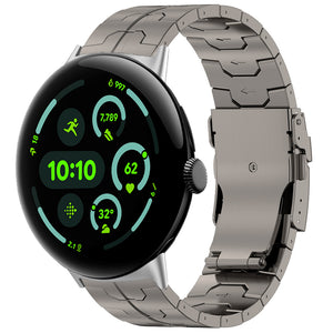Google Pixel Watch 3 - 45mm 'Iron' Titanarmband (Titan)
