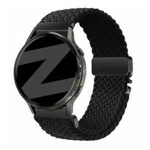 Bandz Garmin Venu 4 - 45mm Braided Strap 'Parachute' (Black)