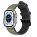 Apple Watch Ultra Nylon Hybrid-Armband (Grün)