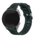Samsung Galaxy Watch 6 Classic 47mm Gemustertes Silikonarmband (Viridiangrün)