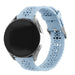 Samsung Galaxy Watch 4 44mm Patterned Silicone Strap (Mist Blue)