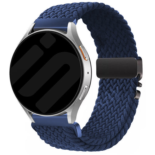 Samsung Galaxy Watch 7 - 40mm geflochtenes Band mit P-Schnalle (Blau)