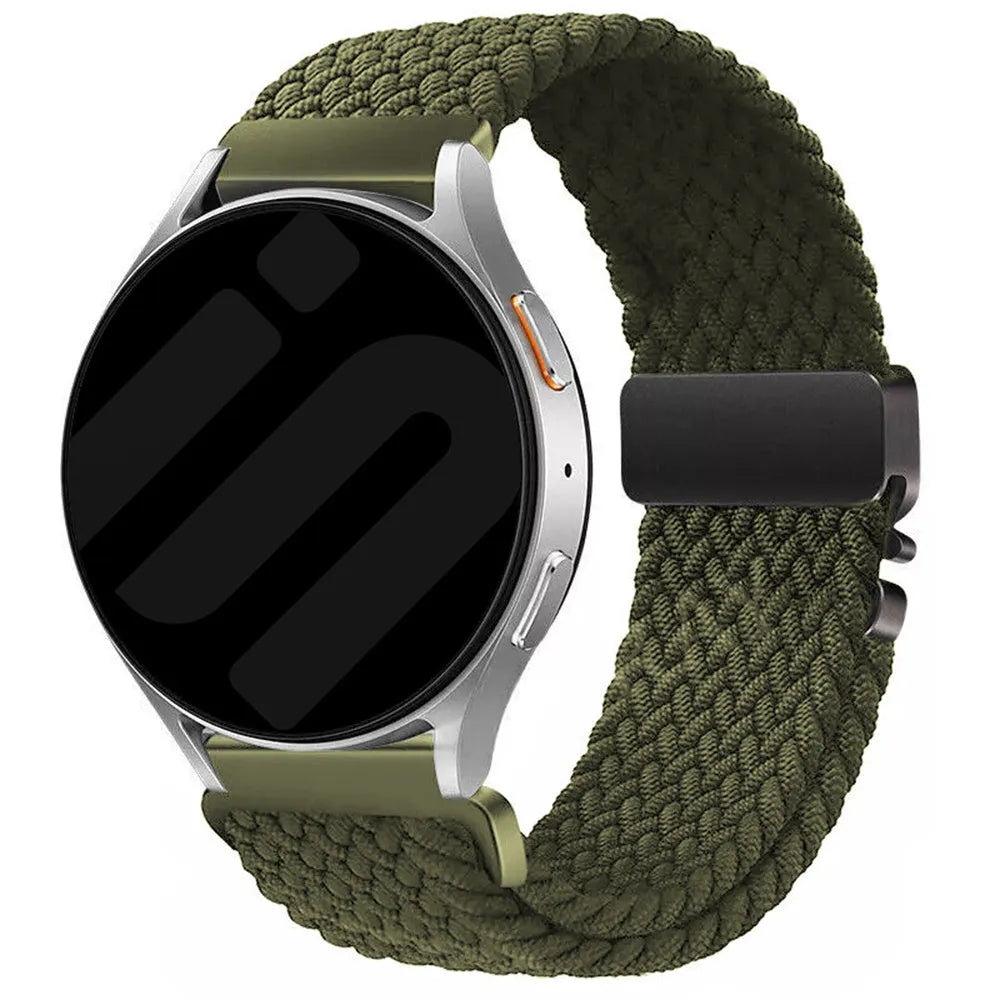 Suunto 9 Peak geflochtenes Band mit P-Schnalle (Grün)