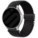 Huawei Watch 5 - 46mm geflochtenes Armband mit P-Schnalle (Schwarz)