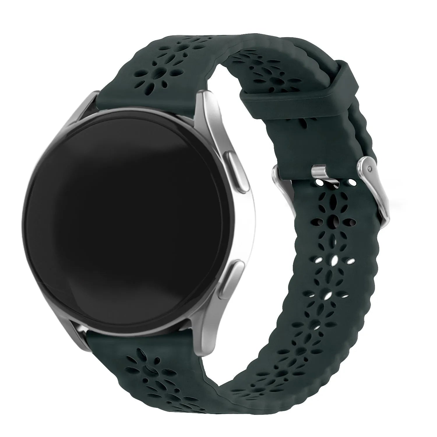 Amazfit GTR Mini Patterned Silicone Strap (Viridian)