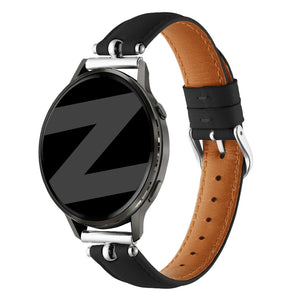 Bandz Levowatch Tiny Lederarmband 'Bullet' (Schwarz)