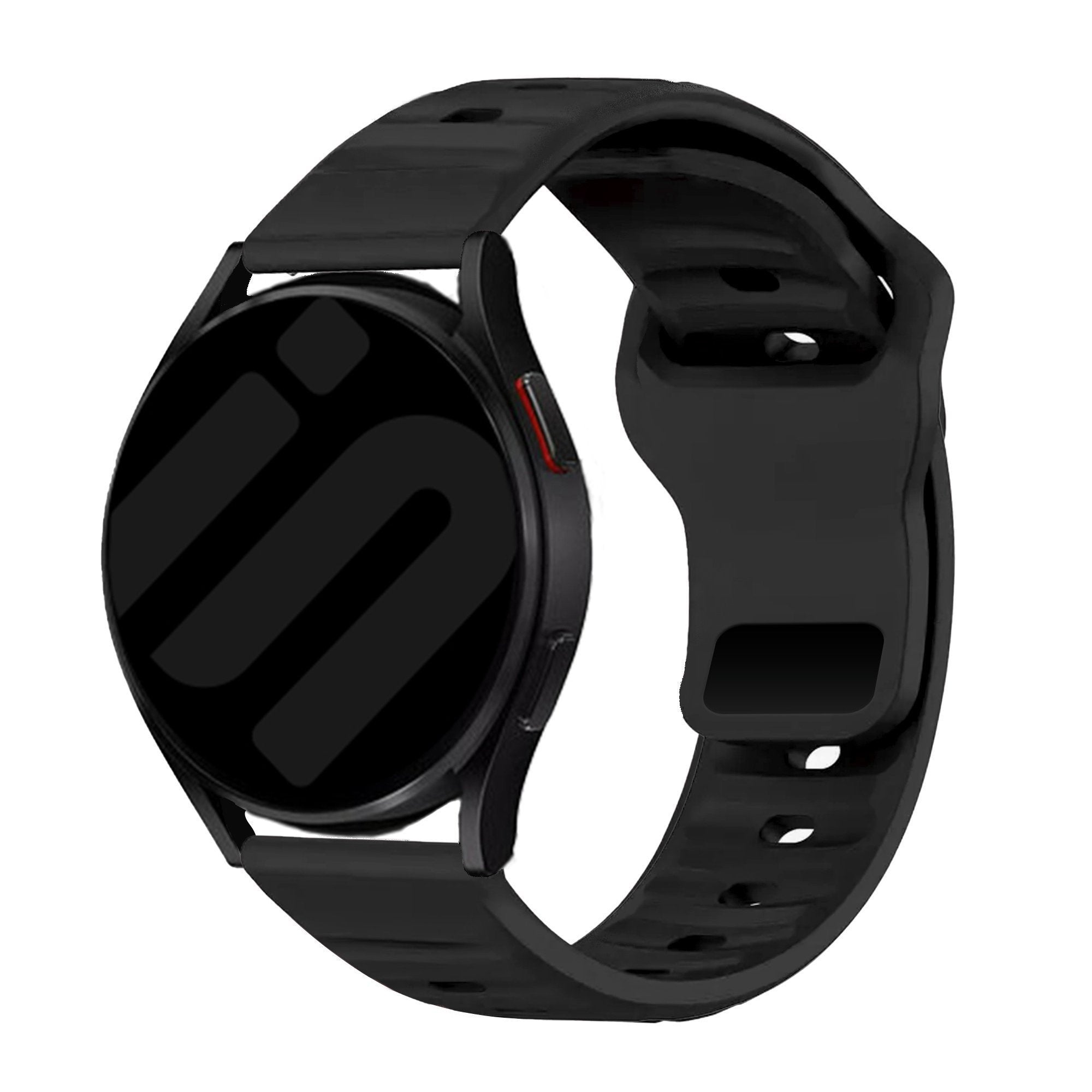 Coros Pace 3 Outdoor Silikonarmband (Schwarz)