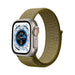 Apple Watch Ultra Nylonarmband (Olivgrün)
