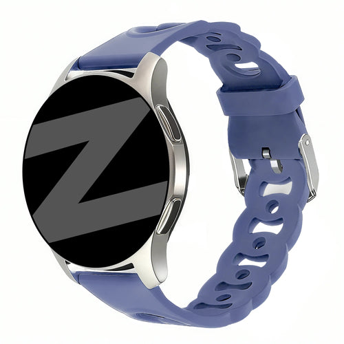 Bandz Amazfit Active Silicone Strap 'Chains' (Lavender)